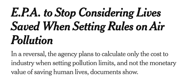 EPA Pollution